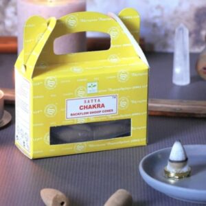 Chakra Backflow Dhoop Cones by Satya