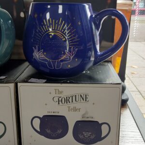 Blue Mug Fortune Telling Heat Changing Spells Clairvoyant Magic