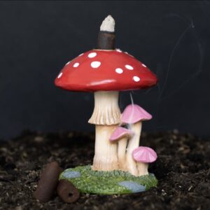 Mushroom Backflow Incense Burner