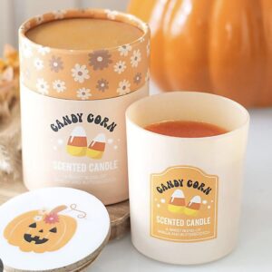Candy Corn Vanilla and Butterscotch Candle