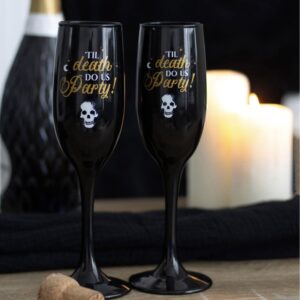Til Death Do Us Party Champagne Flute Set