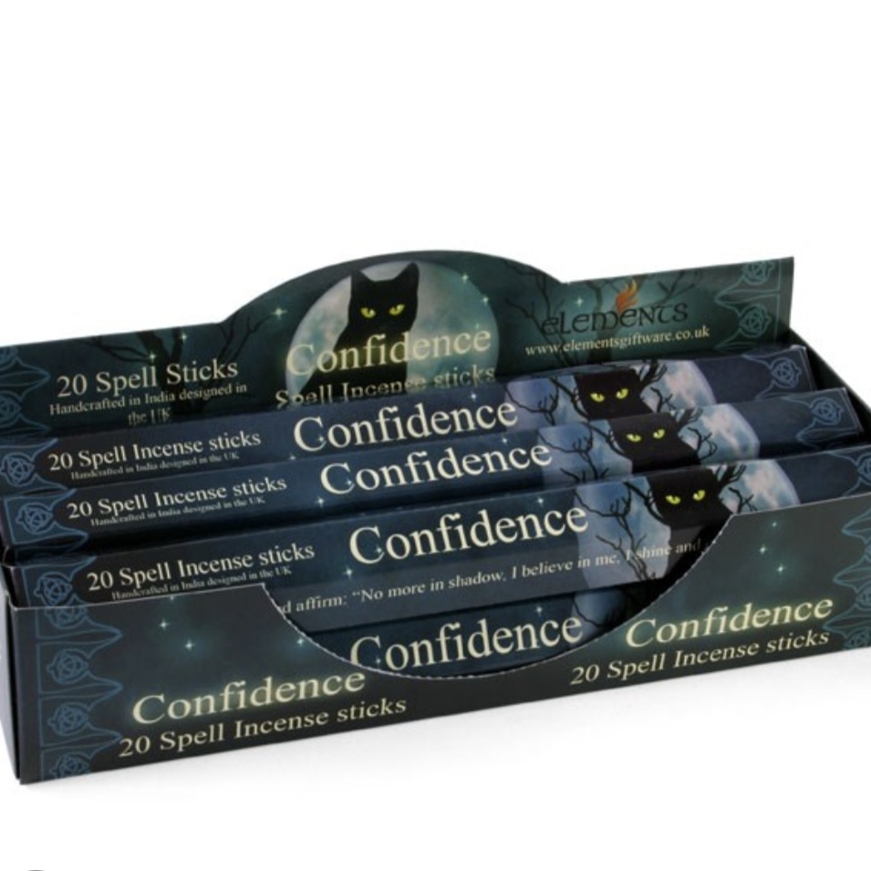 Confidence Spell Incense Sticks by Lisa Parker