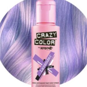 Crazy Color Semi Permanent Hair Color Cream Lavender No.54