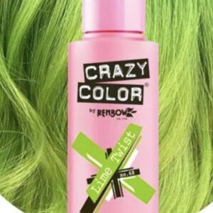 Crazy Colour Lime Twist Hair Dye 100ml
