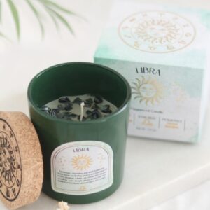 Libra Zodiac Candle