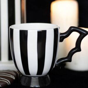 Striped Bat Wing Teacup