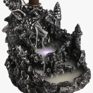 Dragon Backflow Incense Burner with Light