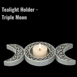 3 Moon Candle Holder