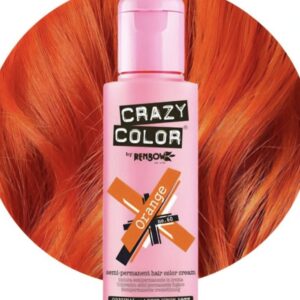 Crazy Color No.60 Orange Semi-Permanent Cream 100ml