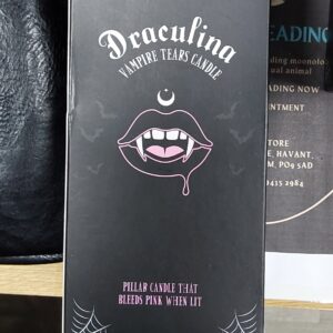 Pink Vampire Candle Big