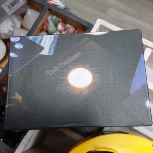 Enhance Your Tarot Practice with Our Elegant Black Daily Guidance Tarot Card Stand Tealight Holder