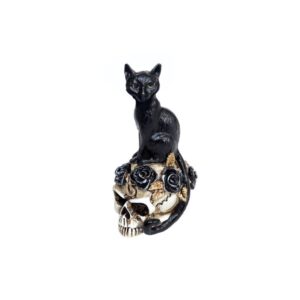 Cat/Skull: Miniature (Small Ornament)