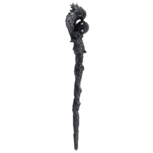 Dark Raven Witch and Wizard Wand