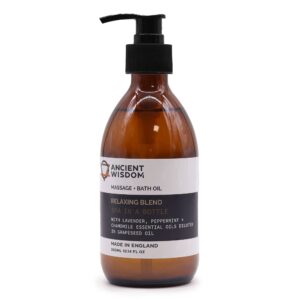 Relaxing Massage and Bath Oil - 300ml