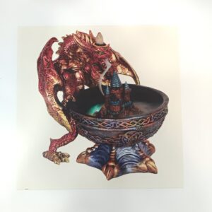 GolOKA Dragon Bowl Backflow Incense Burner