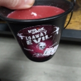 Go Away Evil Candle Bucket