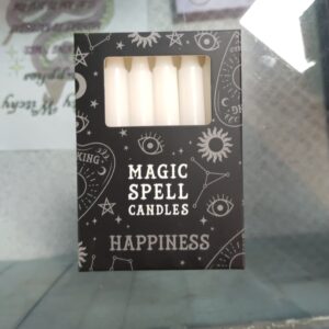 Magic Spell Candles in White