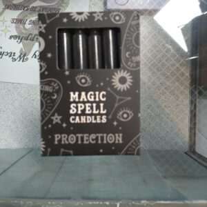 Magic Spell Candle Black Protection