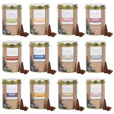 Elements Lavender Jumbo Backflow Incense Cones