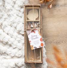Autumn Acorn Warm Vanilla Incense Gift Set