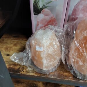 Natural Himalayan Aroma Salt Lamp 17cm UK Plug