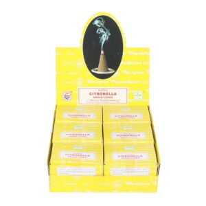 Citronella Dhoop Incense Cones by Satya