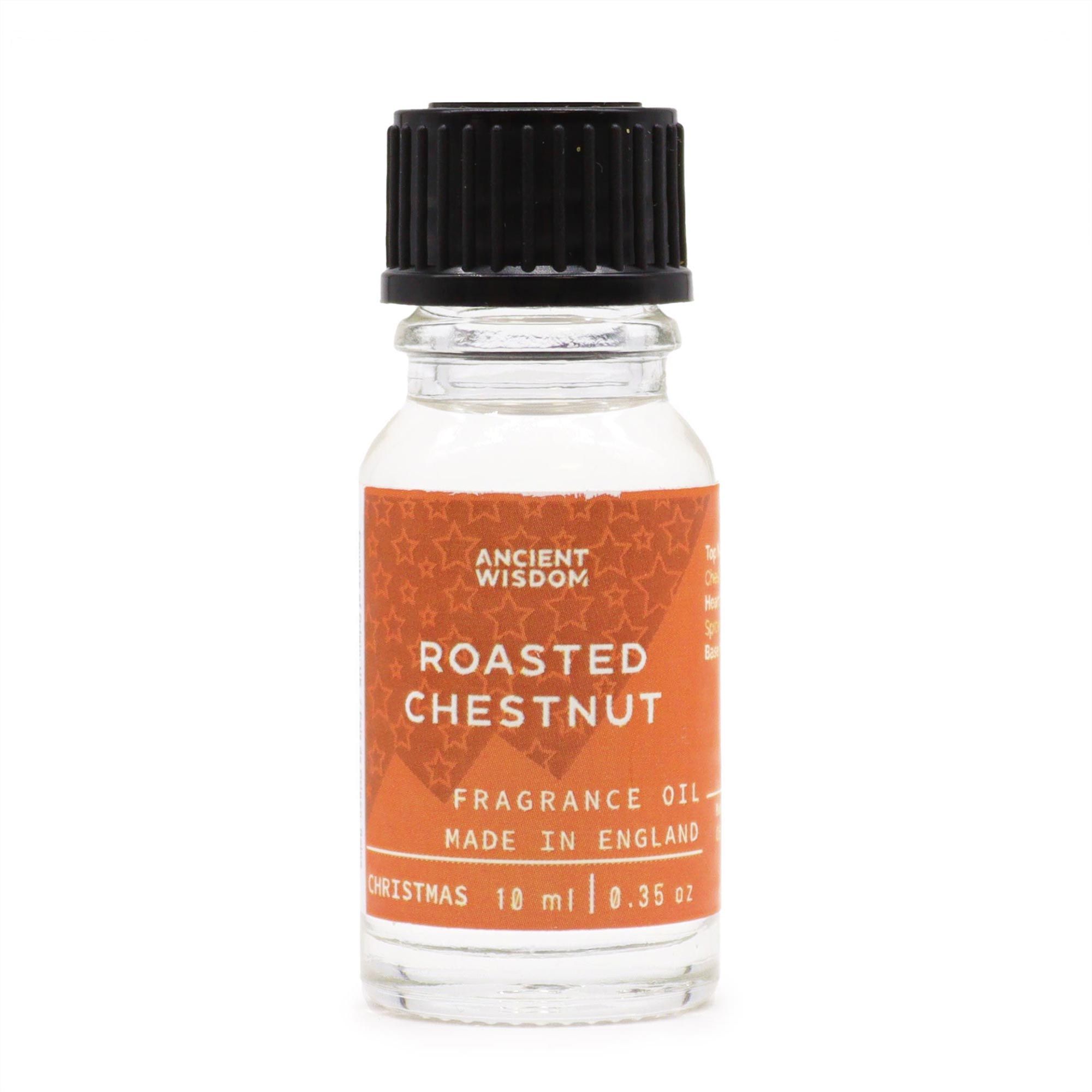 Coven-ready Roasted Chestnut Fragrance Oil 10ml | Niffty Witchy Supplies UK in Oils & Wax Melts style, mandrake apothecary onyx summer with coven-core energ