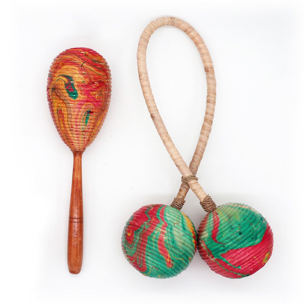 Bewitching Maracas Rattle – Single | Niffty Witchy Supplies UK in Ritual Music Instruments style, sacred night goth spirit with gothic mystical style
