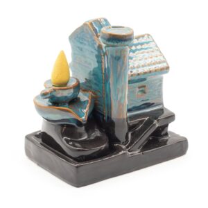 Starlit Backflow Incense Burner – Watermill House | holders & Burners | Niffty Witchy Supplies UK in holders & Burners style, black dark-academia