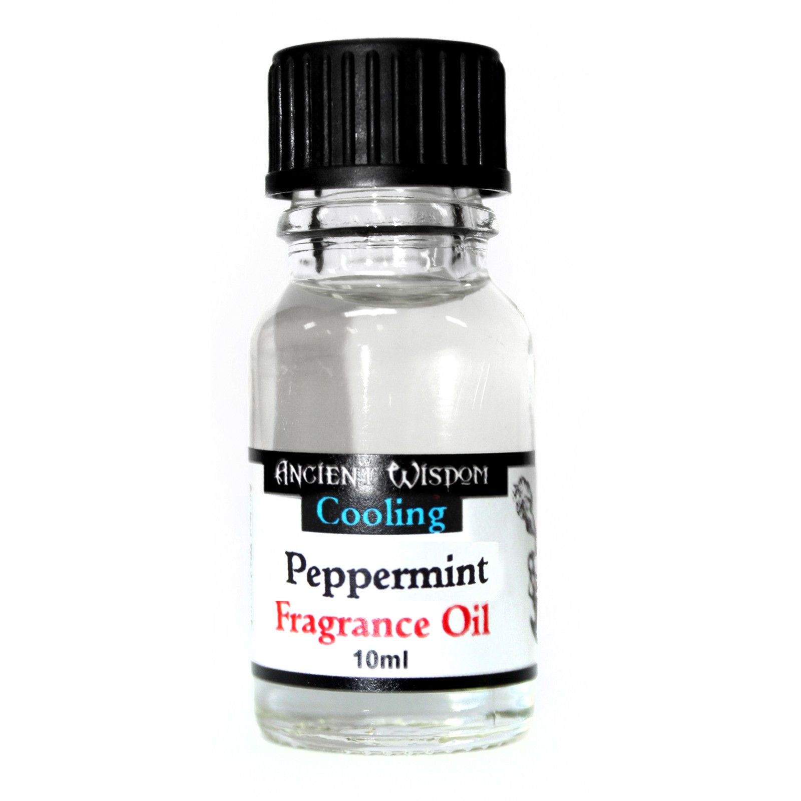 Moonlit 10ml Peppermint Fragrance Oil | Niffty Witchy Supplies UK in Oils & Wax Melts style, cottage-witch core lavender incantation with gothic mystical st