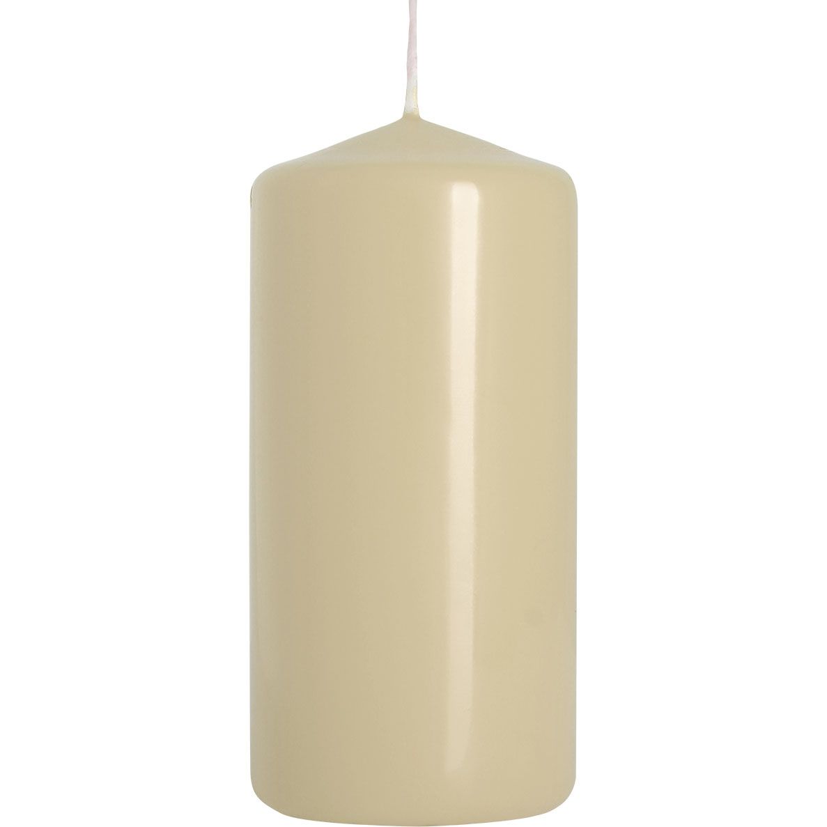 Spellbound Pillar Candle 50x100mm – Ivory | Niffty Witchy Supplies UK in Candles & Ritual Fire style, opal moonbeam spell-kissed magical for modern wi