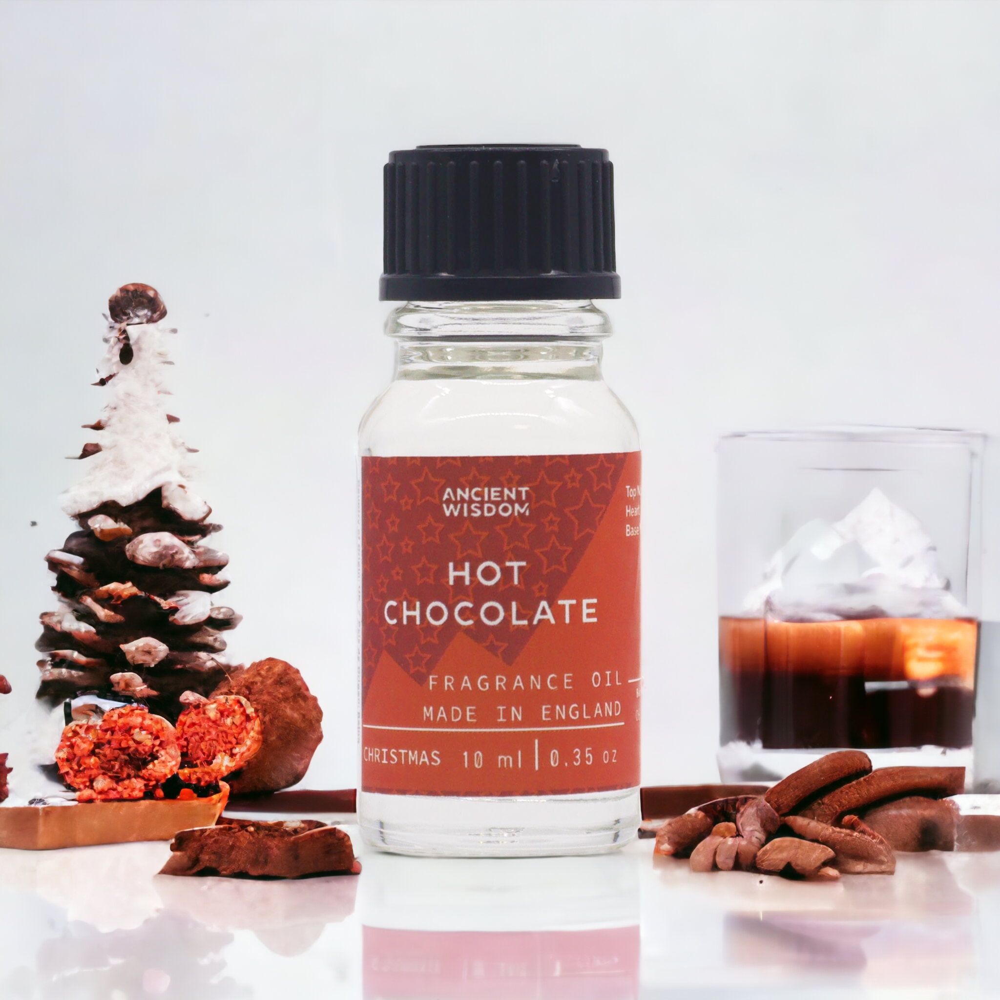 Arcane Hot Chocolate Fragrance Oil 10ml | Niffty Witchy Supplies UK in Oils & Wax Melts style, golden mugwort psychic mood for modern witches