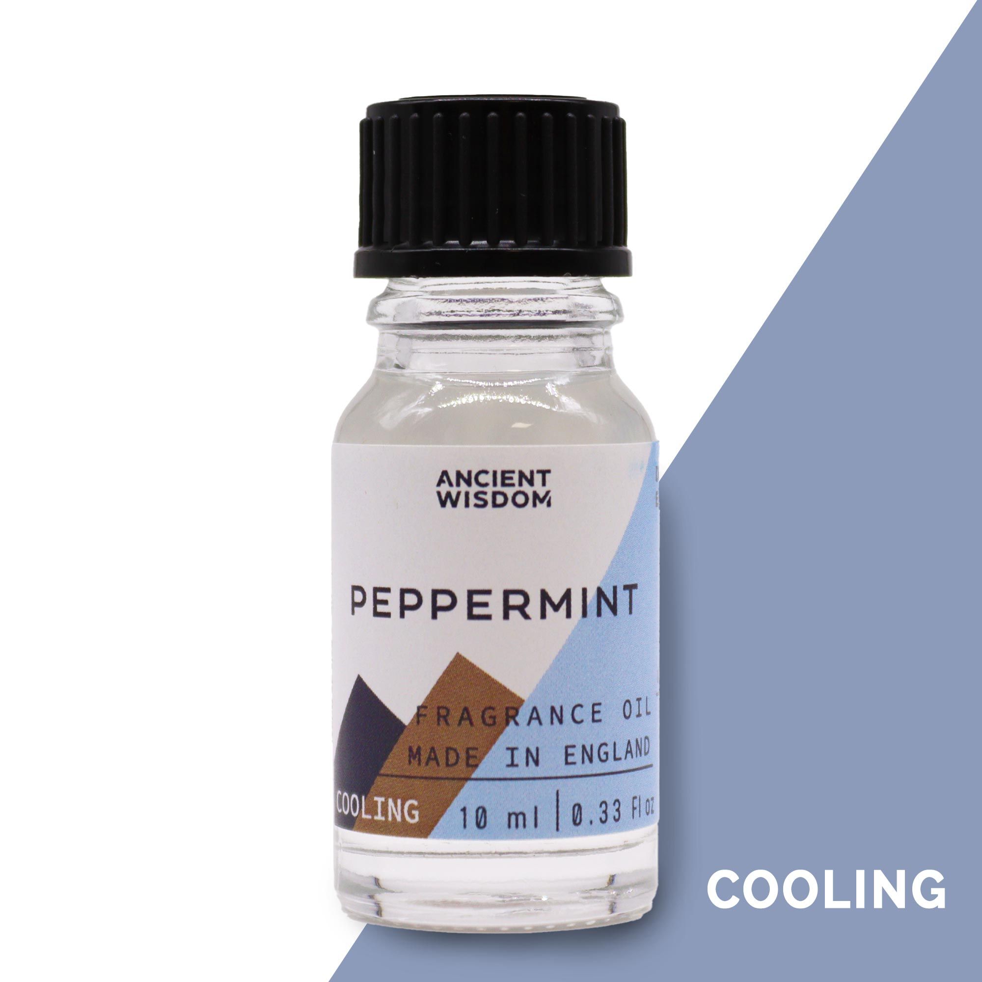 Arcane 10ml Peppermint Fragrance Oil | Niffty Witchy Supplies UK in Oils & Wax Melts style, ivory starlit crimson arcane from a spellbound witchy collection