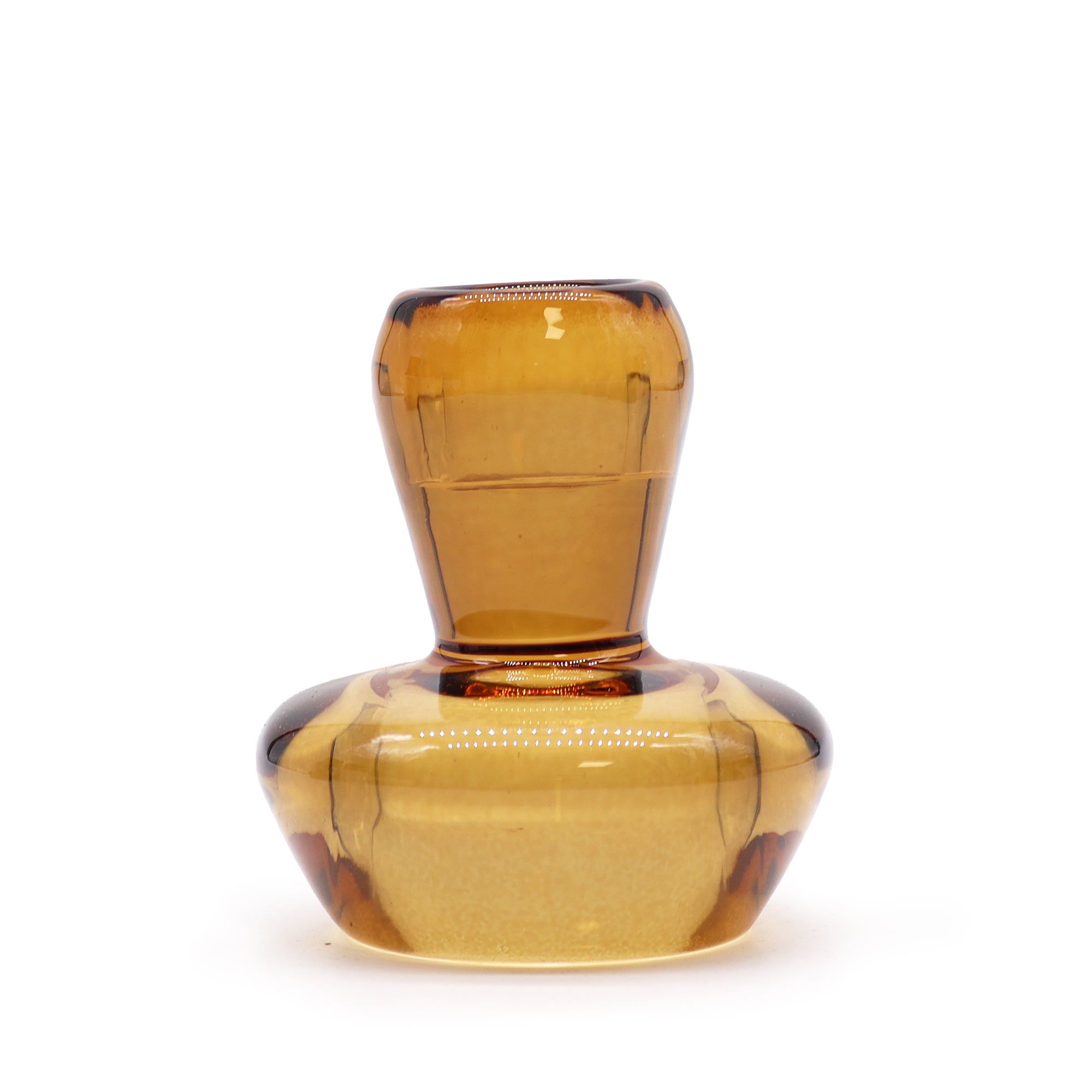 Moonlit Mushroom Flip Dinner Candle / Tealight Holder – Antique Amber | Niffty Witchy Supplies UK in holders & Burners style, stormy book smoky jewell