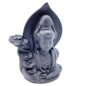 Ritual-ready Backflow Incense Burner – Serene Buddha | holders & Burners | Niffty Witchy Supplies UK in holders & Burners style, ritual-ready mab