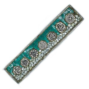 Arcane Seven Chakra Tibetan Decor Incense Holder | holders & Burners | Niffty Witchy Supplies UK in holders & Burners style, sigil mood elegant crystal