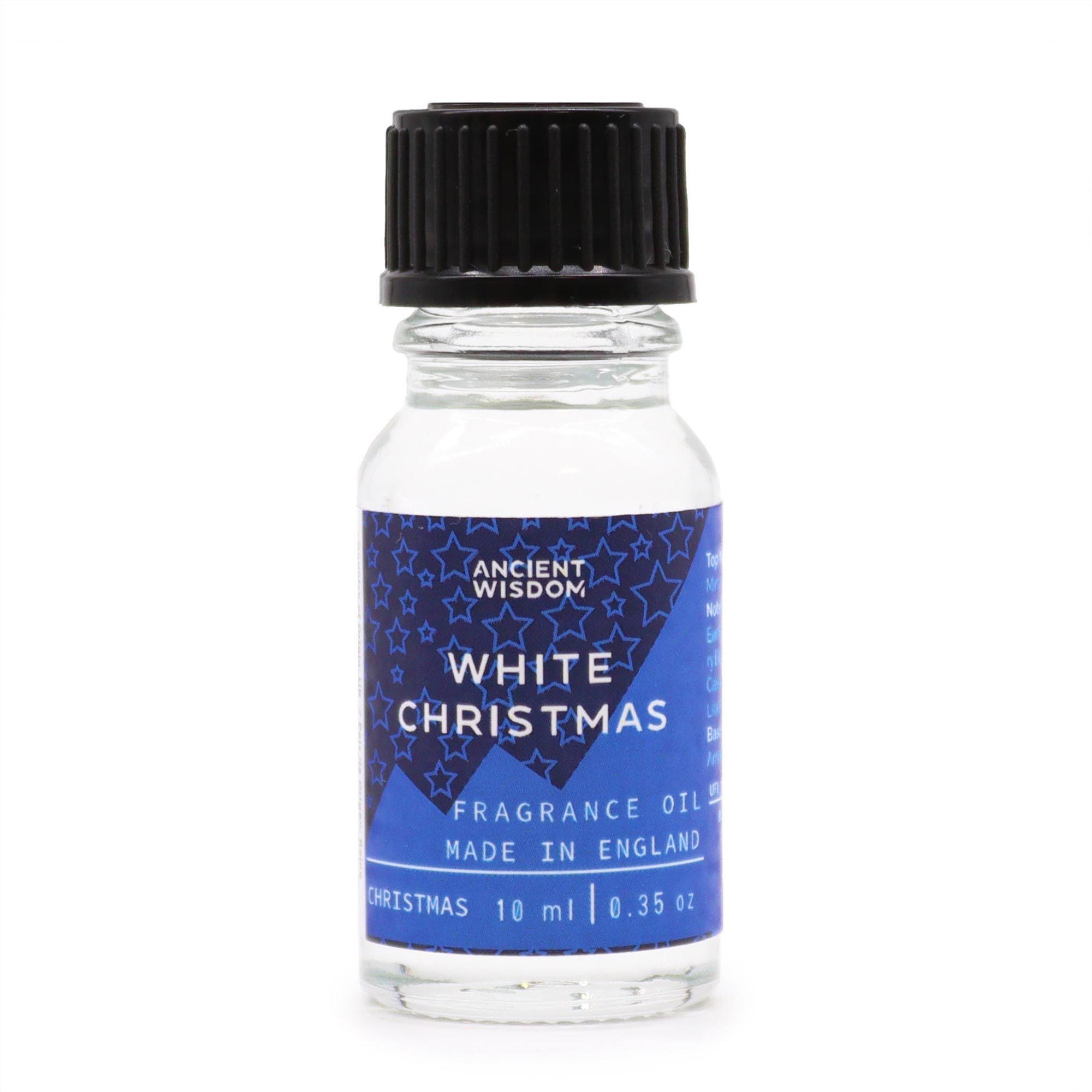 Potion-kissed White Christmas Fragrance Oil 10ml | Niffty Witchy Supplies UK in Oils & Wax Melts style, cursed night lacy aura for modern witches