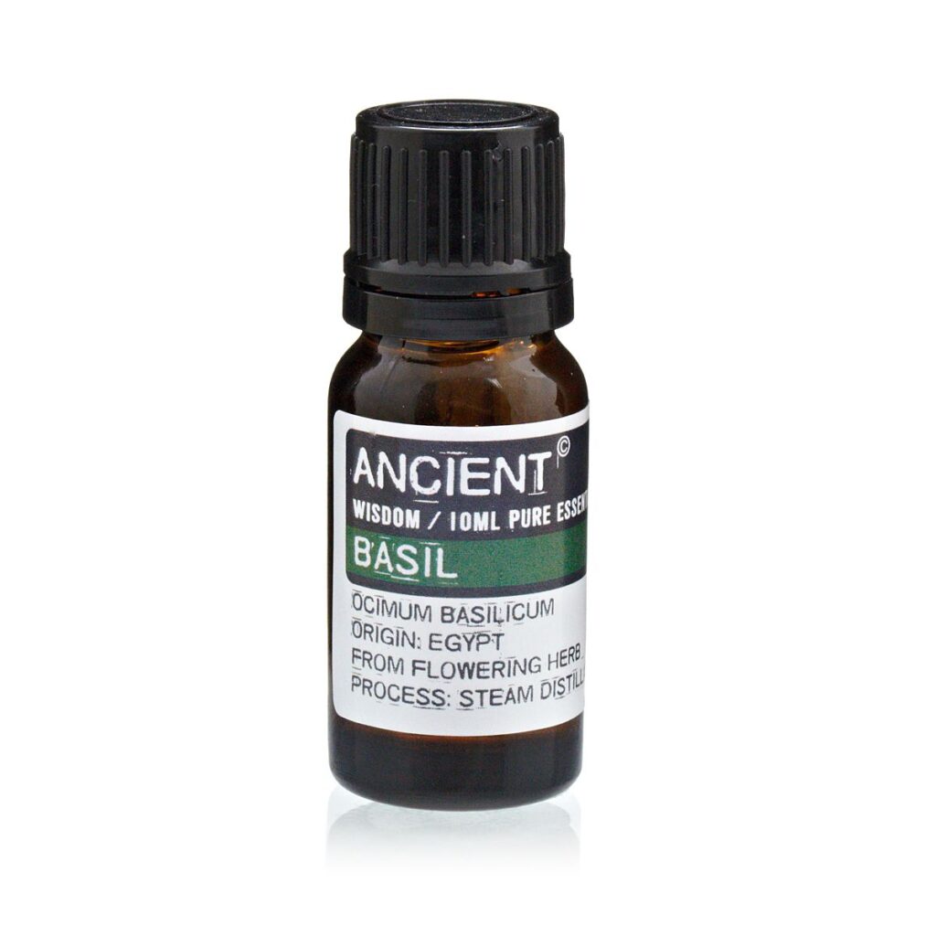 Gothic 10 ml Basil Essential Oil | Oils & Wax Melts | Niffty Witchy Supplies UK in Oils & Wax Melts style, celestial summer oracle core with dark femin