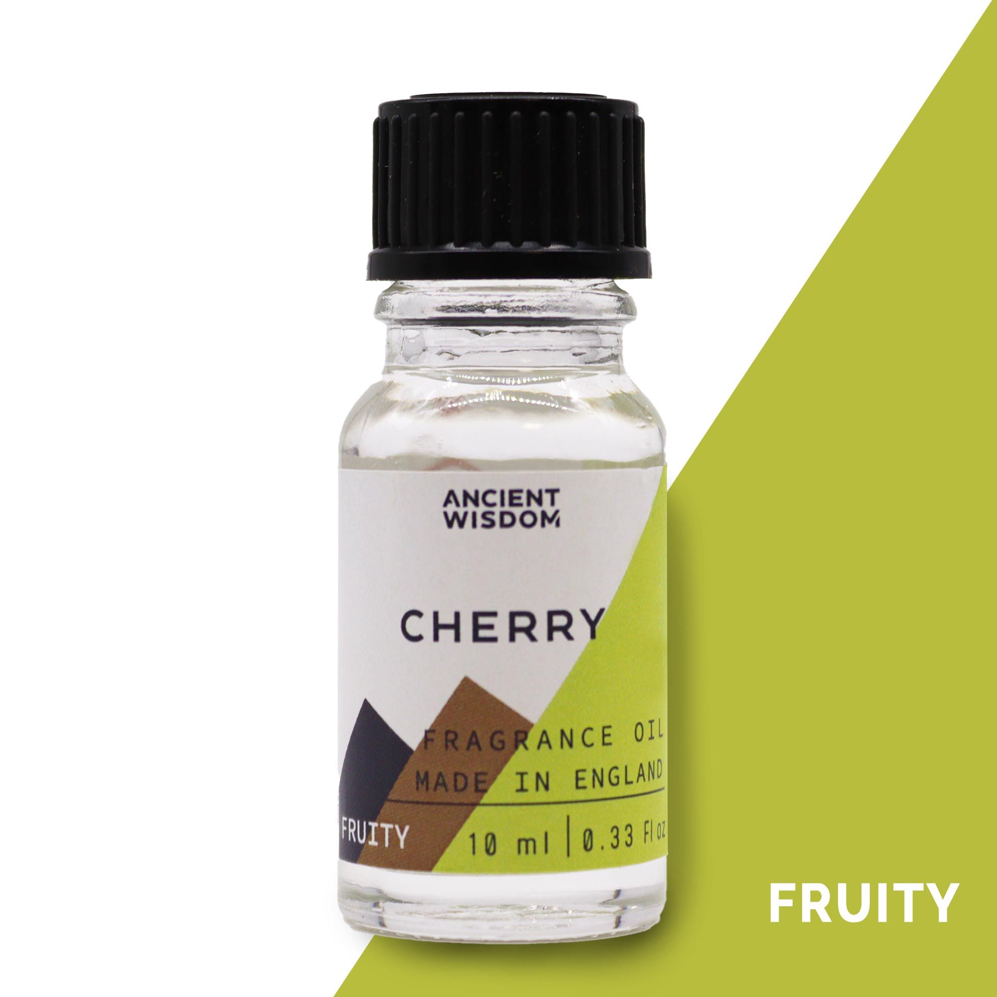 Gothic 10ml Cherry Fragrance Oil | Niffty Witchy Supplies UK in Oils & Wax Melts style, modern midnight elegant belladonna for moonlit rituals and everyday