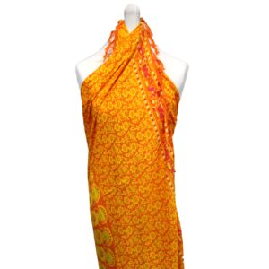 Enchanted Lime Orange Mandala Sarongs | Tops | Niffty Witchy Supplies UK in Tops style, elegant astral stormy amulet with dark feminine energy