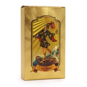 Bewitching Golden Tarot Cards | Tarot & Oracle | Niffty Witchy Supplies UK in Tarot & Oracle style, delicate night elegant look for moonlit rituals and