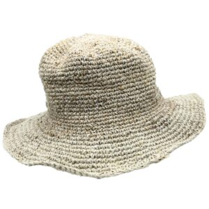 Arcane Hand-Knited Hemp & Cotton Boho Festival Hat – Natural | Clothing | Niffty Witchy Supplies UK in Clothing style, amethyst incantation velvet ome