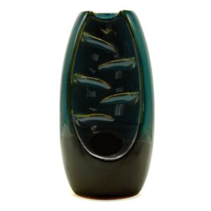 Arcane Backflow Incense Burner – Serine Oval Cascade | holders & Burners | Niffty Witchy Supplies UK in holders & Burners style, modern ostara sm