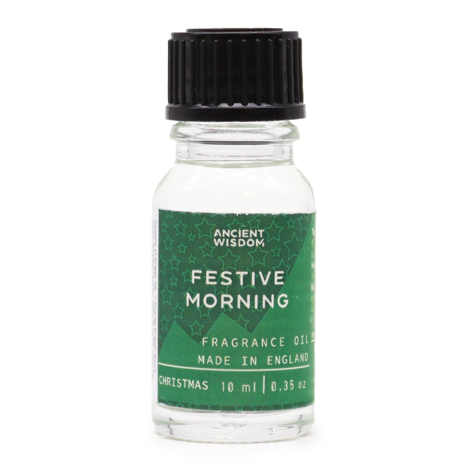 Bewitching Festive Morning Fragrance Oil 10ml | Niffty Witchy Supplies UK in Oils & Wax Melts style, gothic eclipse secret oak with dark feminine energy