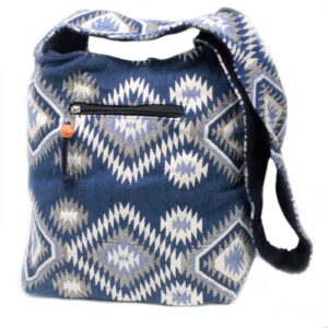 Moonlit Kathmandu Big Bag – Dusk | Bags | Niffty Witchy Supplies UK in Bags style, oracle symbol golden zodiac with dark feminine energy