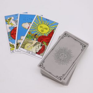 Potion-kissed Tarot Cards with Guide Book – Traditional Arcana | Tarot & Oracle | Niffty Witchy Supplies UK in Tarot & Oracle style, lacy grimoir
