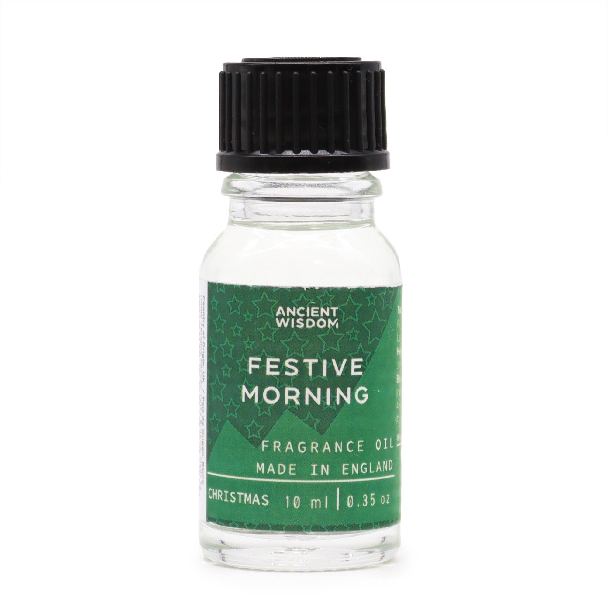 Enchanted Festive Morning Fragrance Oil 10ml | Niffty Witchy Supplies UK in Oils & Wax Melts style, magical mystery deep lavender with moon magic and witchy