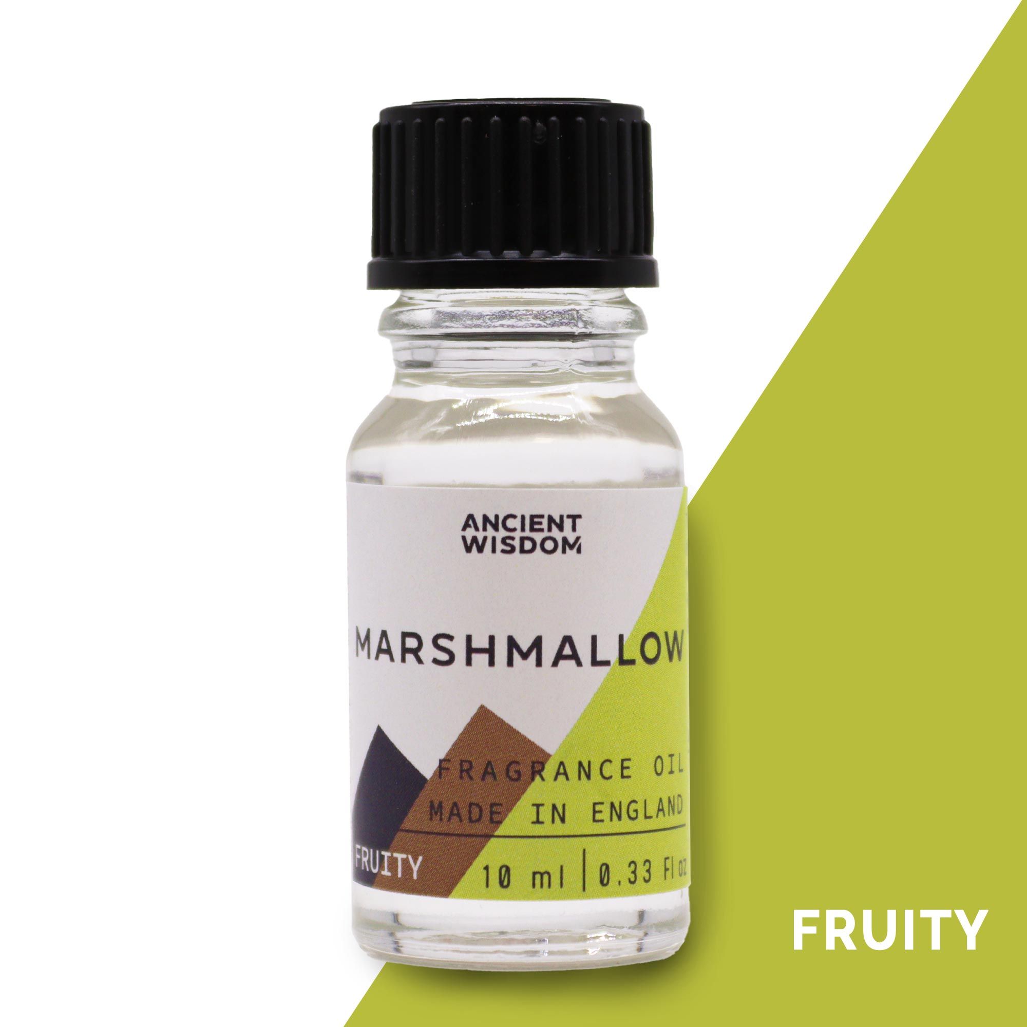 Ritual-ready Marshmallow Fragrance Oil 10ml | Niffty Witchy Supplies UK in Oils & Wax Melts style, charm blessing sacred occult for lovers of occult charm