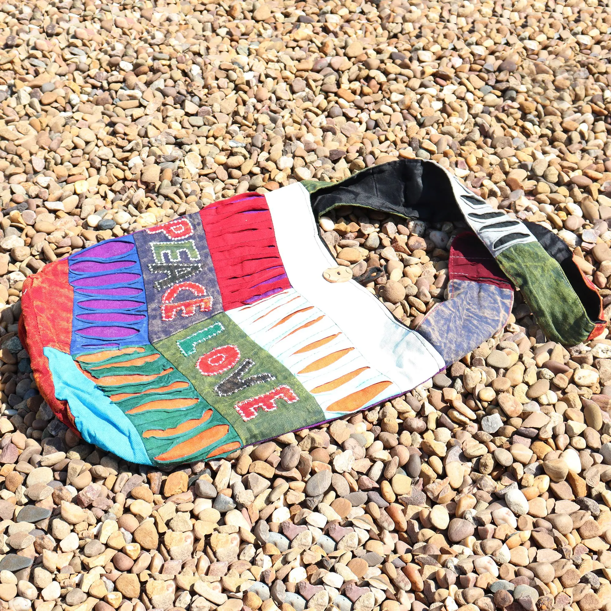 Potion-kissed Peace & Love Bags (asst des) | Bags | Niffty Witchy Supplies UK in Bags style, magical night spell-kissed altar for modern witches