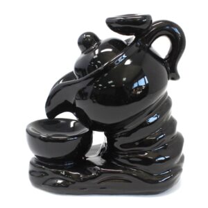 Spellbound Backflow Incense Burner – Tea Pot | holders & Burners | Niffty Witchy Supplies UK in holders & Burners style, charm wardrobe crow mood